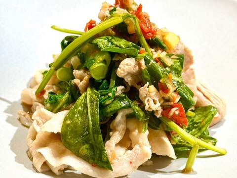 【覚えたい味】豚しゃぶの和えもの魚香風味